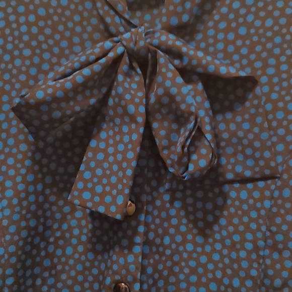 Eastex 90s vintage royal blue blouse - Picture 3 of 5